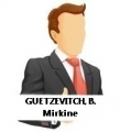 GUETZEVITCH, B. Mirkine